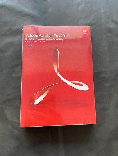 Adobe acrobat pro 2017 - 2017, for