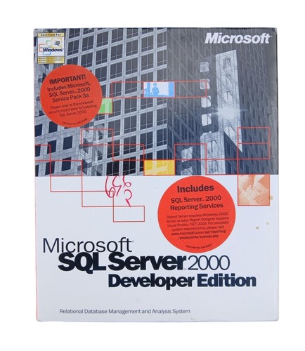 Vintage microsoft sql - vintage,