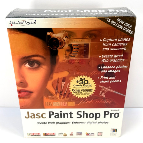 Jasc paint shop pro - pro, new