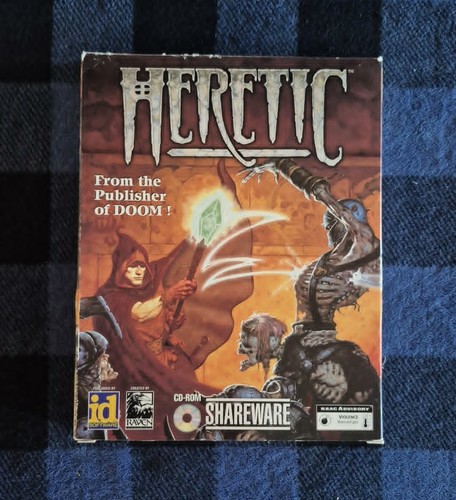 Heretic shareware big box pc - -,