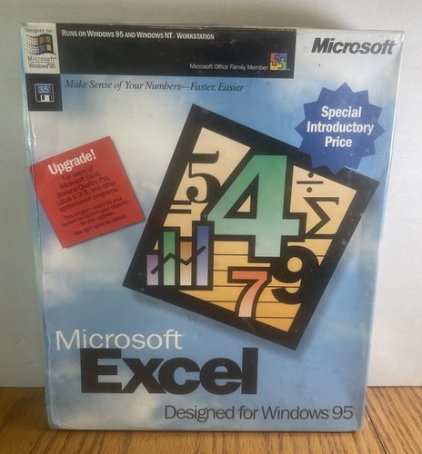 Vintage microsoft excel - excel, for