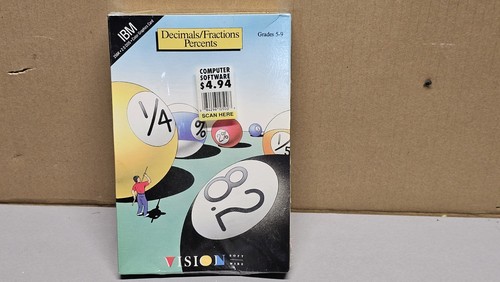 Big box software sealed - software, vision