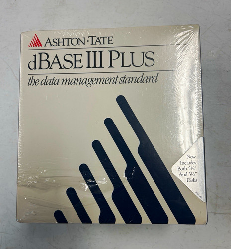 Vintage ashton tate - dbase, iii