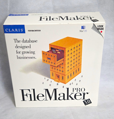 Claris filemaker pro 0 - filemaker, 3.0