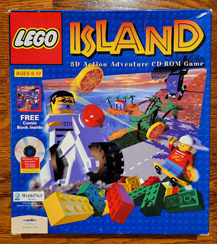 Lego island big box - 1997),