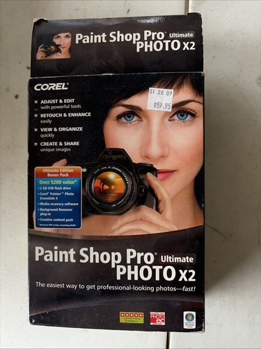 Corel paint shop - paint, x2