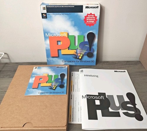 Microsoft plus companion - microsoft, 95