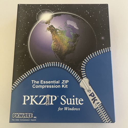 Vintage pkware pkzip - pkware, suite