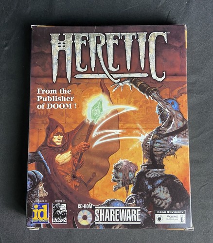 Heretic shareware - (pc,, 1994)