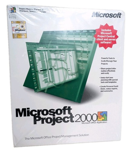 Microsoft project 2000 - microsoft,