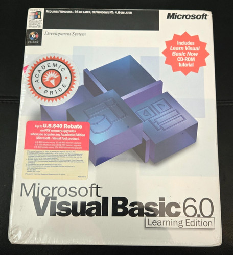 Microsoft visual basic - microsoft, 6.0