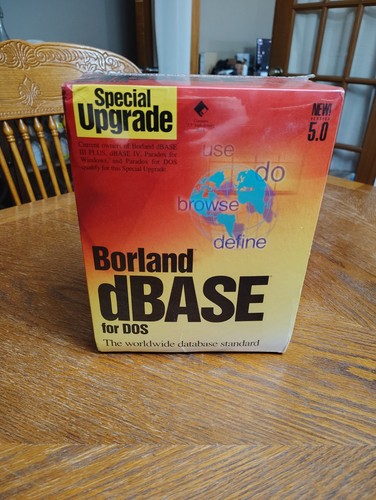 Borland dbase for dos - borland, 5.0