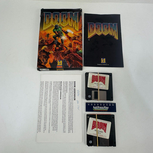 Software 1993 doom version - id,