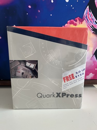 Vintage quarkxpress apple - 2.12,